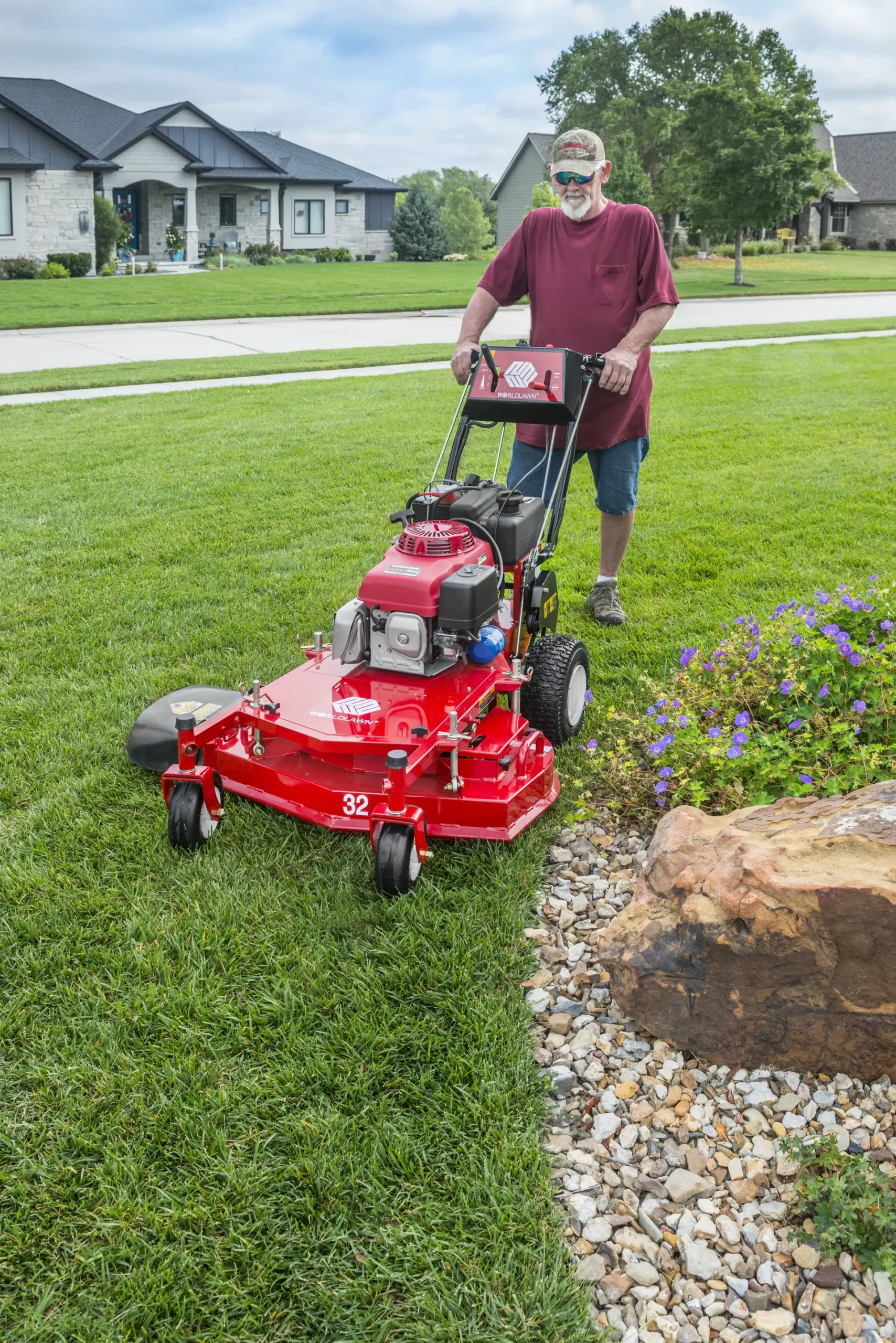 32" Import Walk-Behind Mower — Honda 10.7 HP Recoil - Image 7