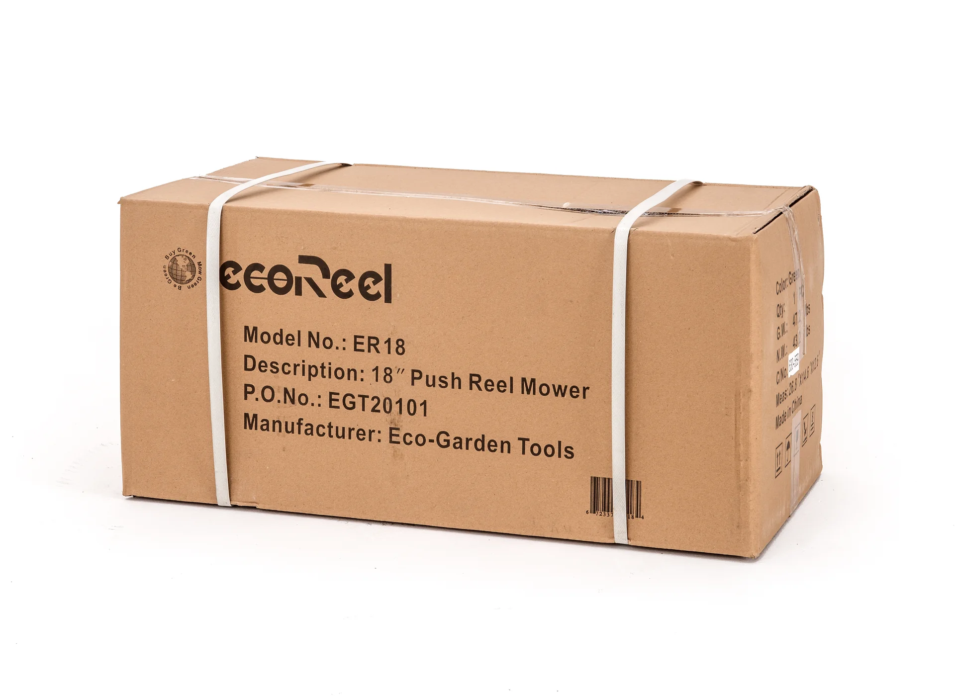 ECOREEL 18" Reel Mower with Bagger - Image 11