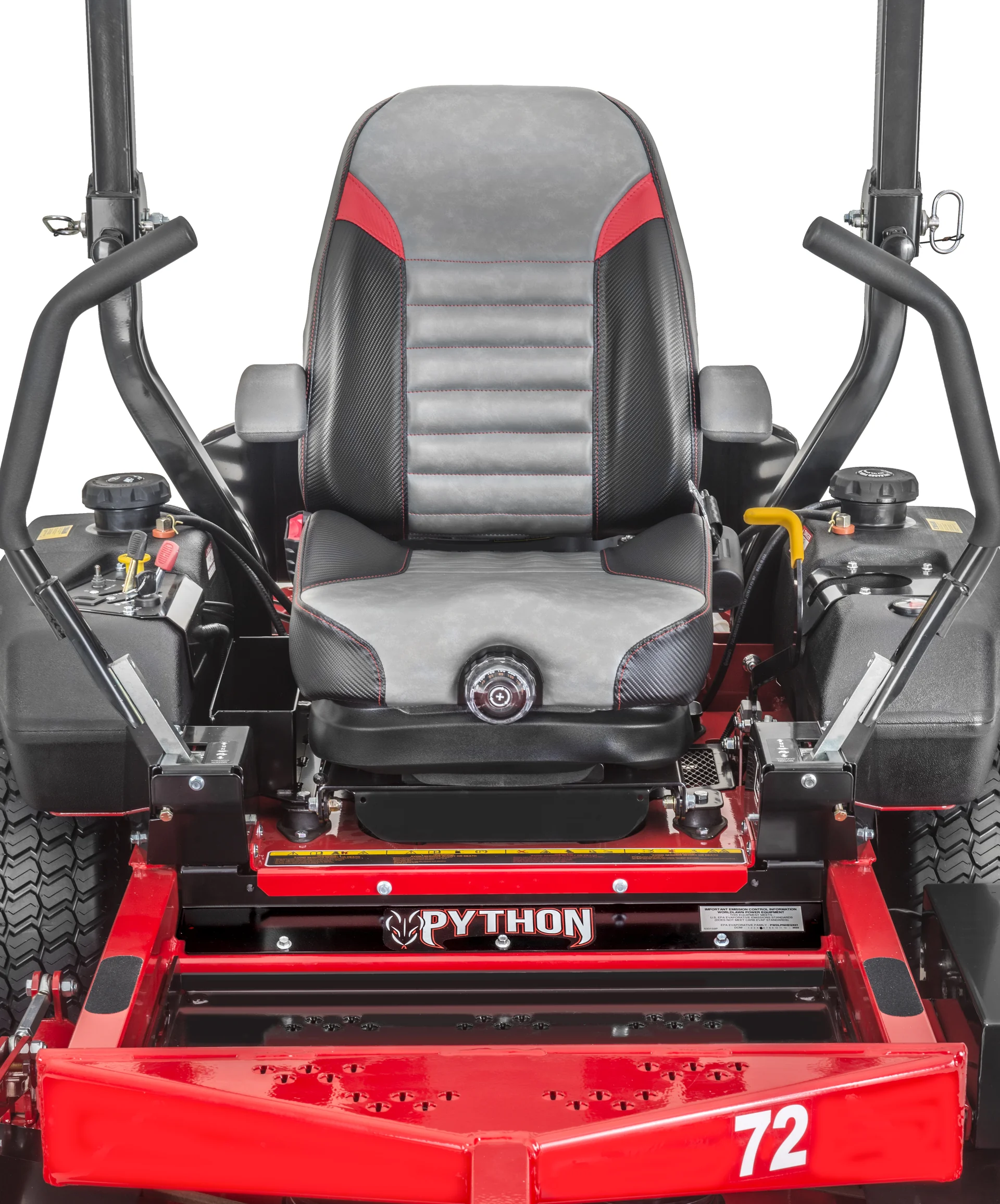 Python 72" Commercial Zero-Turn — Kawasaki FX 35 HP (Side Discharge) - Image 7